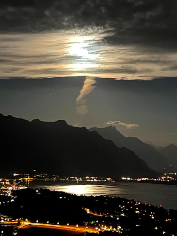 Appartement Moderne Avec Vue Panoramique A Jongny Proche De Montreux Ngoại thất bức ảnh