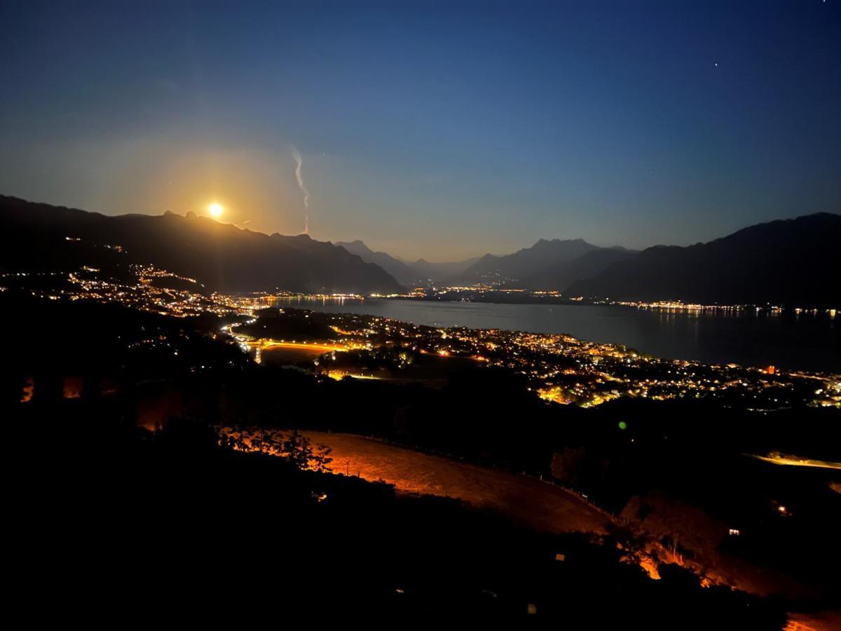 Appartement Moderne Avec Vue Panoramique A Jongny Proche De Montreux Ngoại thất bức ảnh