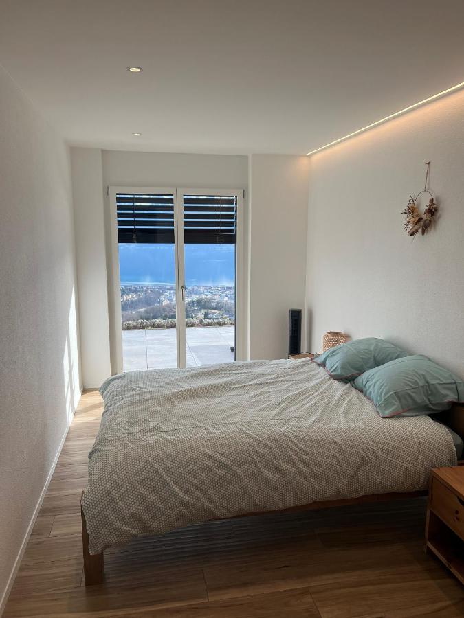 Appartement Moderne Avec Vue Panoramique A Jongny Proche De Montreux Ngoại thất bức ảnh